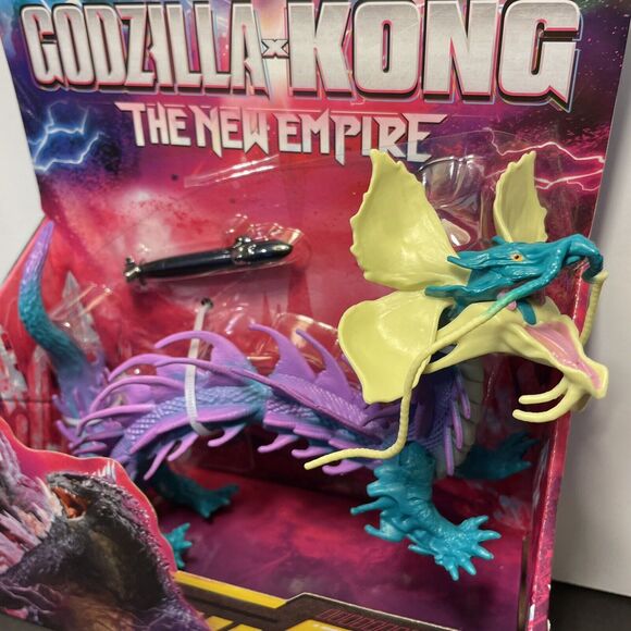 Godzilla x Kong The New Empire Tiamat Figure w Submarine 6" Figure NEW IN HAND - Picture 2 of 3